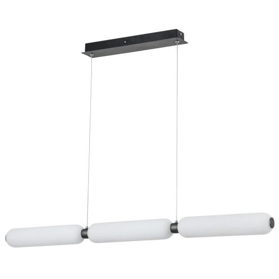 Catkin lampa wisząca czarny mat LED 3x8W 4000K 1920lm 339103-30 REALITY